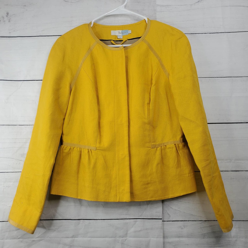 Boden Mustard Yellow Sports Jacket